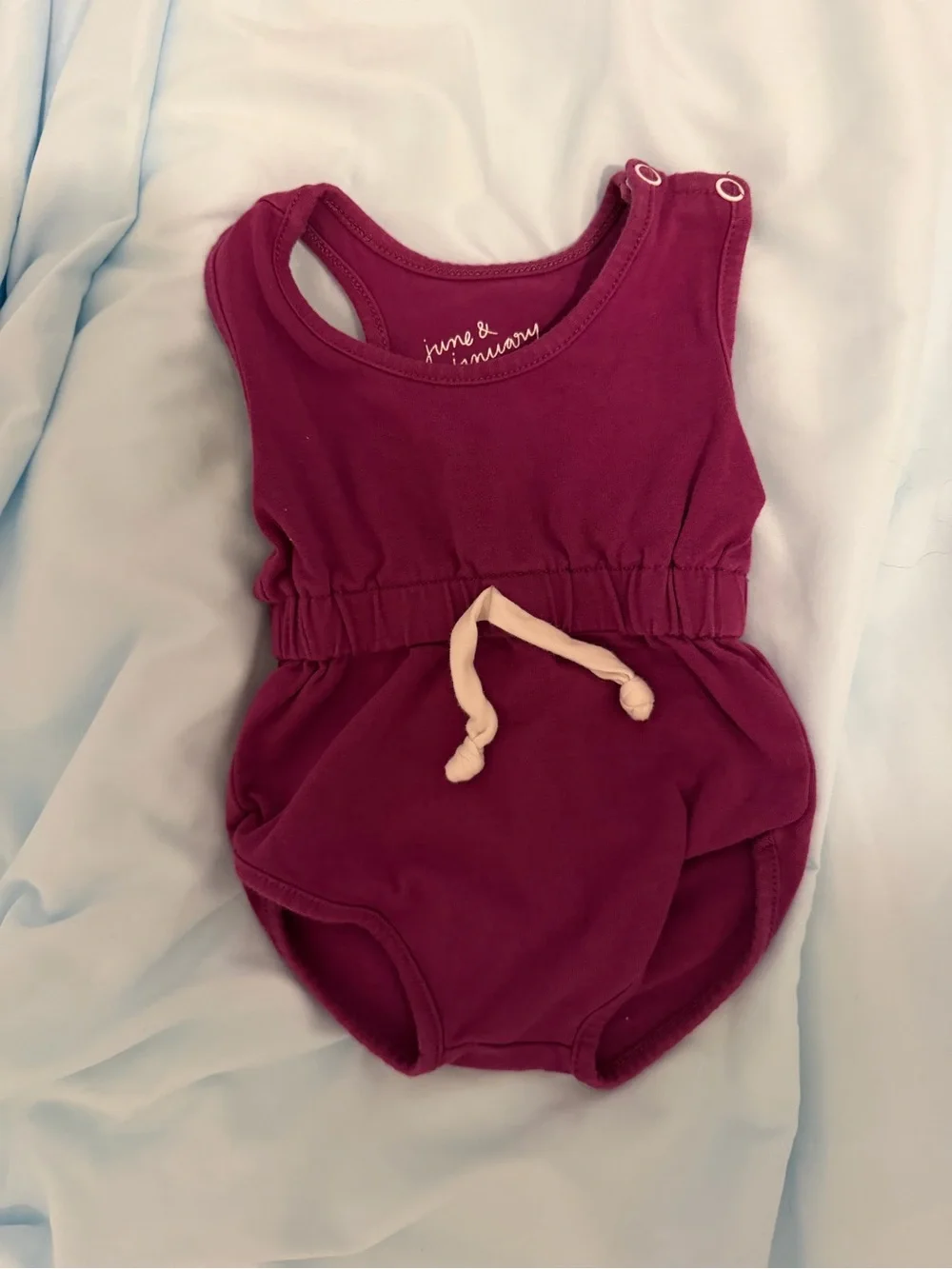 June & January baby romper